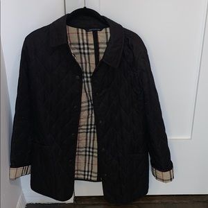 Authentic Burberry Diamond Quilted Jacket. Women’s